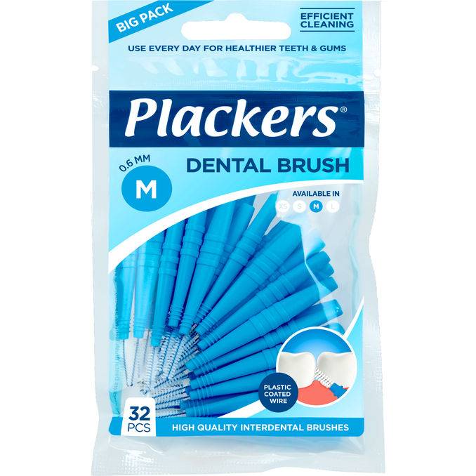 Plackers Mellanrumsborste Stl. M 32-pack
