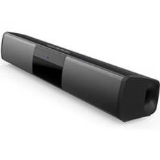 Universal trådlös soundbar bluetooth stereohögtalare tv hemmabio 3d bas stereo soundbar subwoofer med fm radio bs -28a