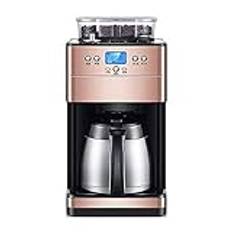 BWCKMTSC Kaffebryggare Maskiner Office Home Bean Bean Pulver Dubbel användning helautomatisk malning Kaffemaskin 24h Utnämning 1250ML Den nya