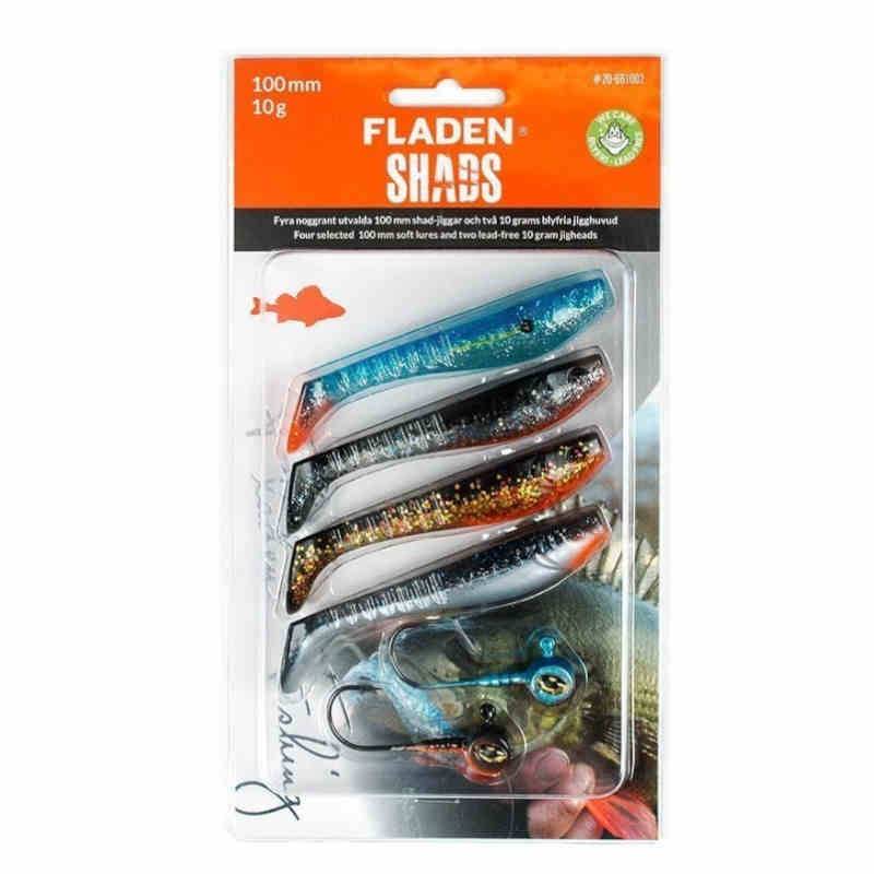Jiggsortering Shad 10cm Mix 2