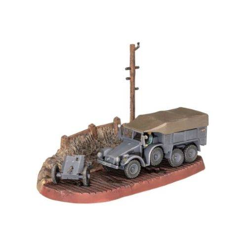 REVELL Model Set Krupp Protze KFZ 69 med 3,7 cm Pak 1:76