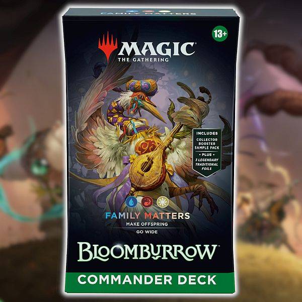 Bloomburrow - Commander [EDH] Multiplayer Magic Deck: V2 - Family Matters - 100 kort