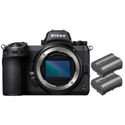 Nikon Z6 II kamerahus + sæt med 2 Nikon EN-EL15c batterier