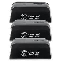 Storpakke | 3 stk. OWLTRA® Elektrisk Muse-/Rottefælde