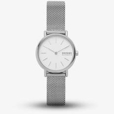 Skagen Signatur Lillie Silver Tone Slim Mesh Watch SKW2692