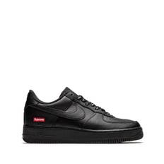 Nike - x Supreme Air Force 1 sneakers - unisex - läder/polyester/gummi - 10 - Svart