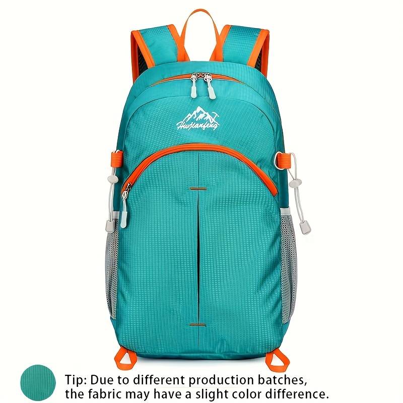 Lightweight Foldable Backpack - Ideal For Hiking, Climbing, Cycling, Beach, Durable And Breathable Nylon, Portable Daypack, Perfect Folding