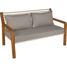 Fermob Somerset Sofa 2-pers Clay Grey - Udendørs sofaer Teak Clay Gray - 3235A5