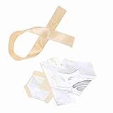 HAOHIZE Bröllopsfestfavoritkartonger, 30 st Dekorativa askar Godisask Papper Presentförpackningar Bröllopsfestfavoriter Band Partyfavoritgodisask (Marble gold)