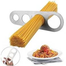 Rostfritt st&#xE5;l noggrant m&#xE4;tverktyg f&#xF6;r pastalinjal 4 portions portion spaghetti m&#xE4;tare matlagningsutrustning kontrollverktyg