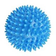 Massageboll, hård stressboll 7,5 cm för fitness sport träning (blå)