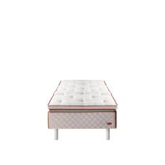 DUX - DUX 1001 90 x 200 cm Firm Dux Xupport - Vit - Sängar - Beige,Grå