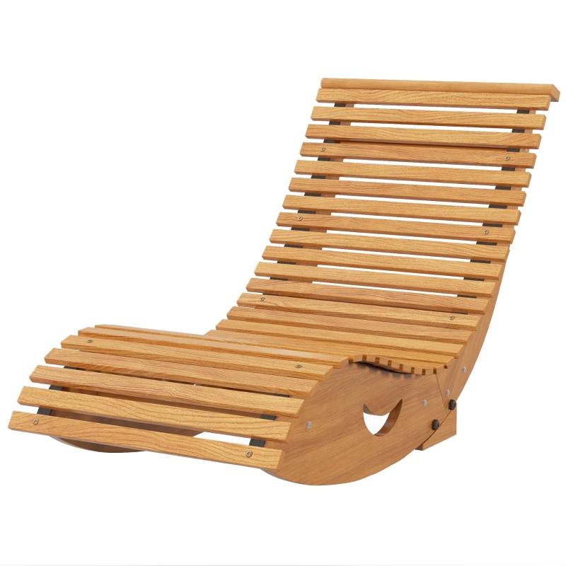 Trädgårdsgunga md S-form 130x60x60 cm