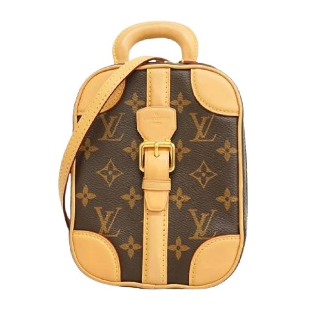 Louis Vuitton Vintage Pre-owned Vintage Crossbody Handbag - Vintage - Dame - Brun - ONE SIZE - Læder