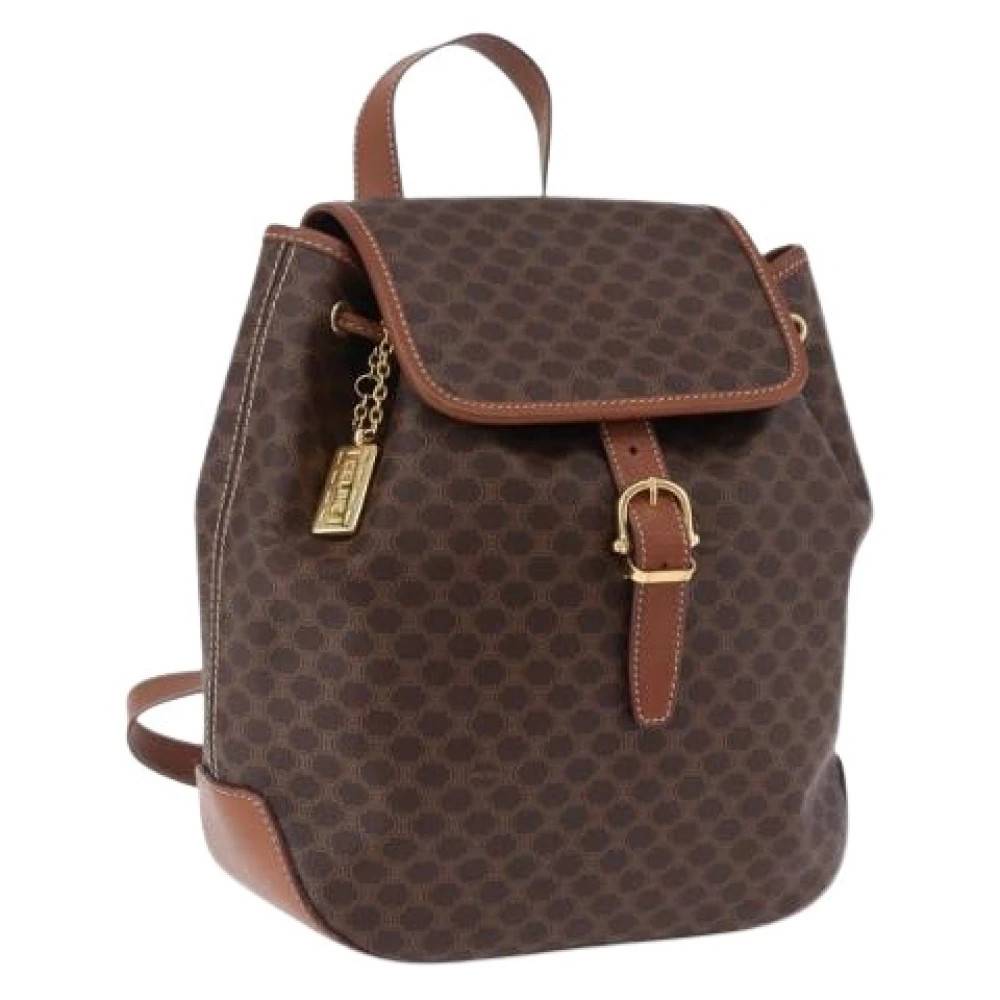 Celine Vintage Pre-owned Canvas celine-tasker - Vintage - Dame - Brun - ONE SIZE -