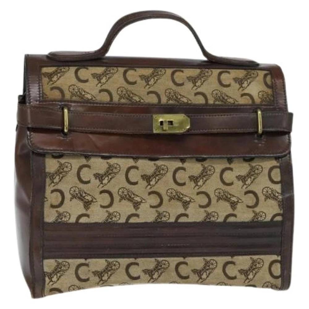 Celine Vintage - Pre-owned Vintage Canvas Handbag Vintage - Dam - ONE Size -