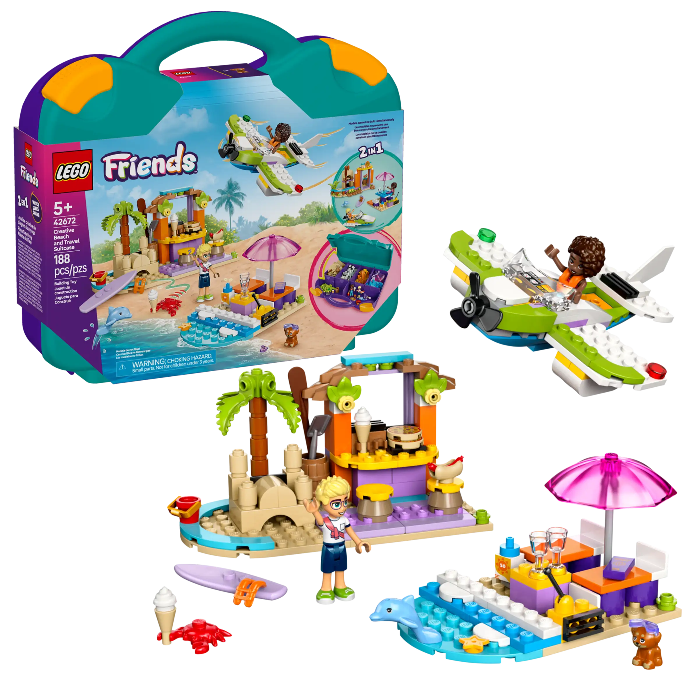 LEGO FRIENDS, Kreativ Rejsekuffert