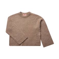 Designers Remix Girls G Verona Slit Sweater Str 152 cm / 12 år - Trench Strik hos Magasin