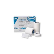 Micropore Vit u hållare 2,5cmx9,1m 12/fp