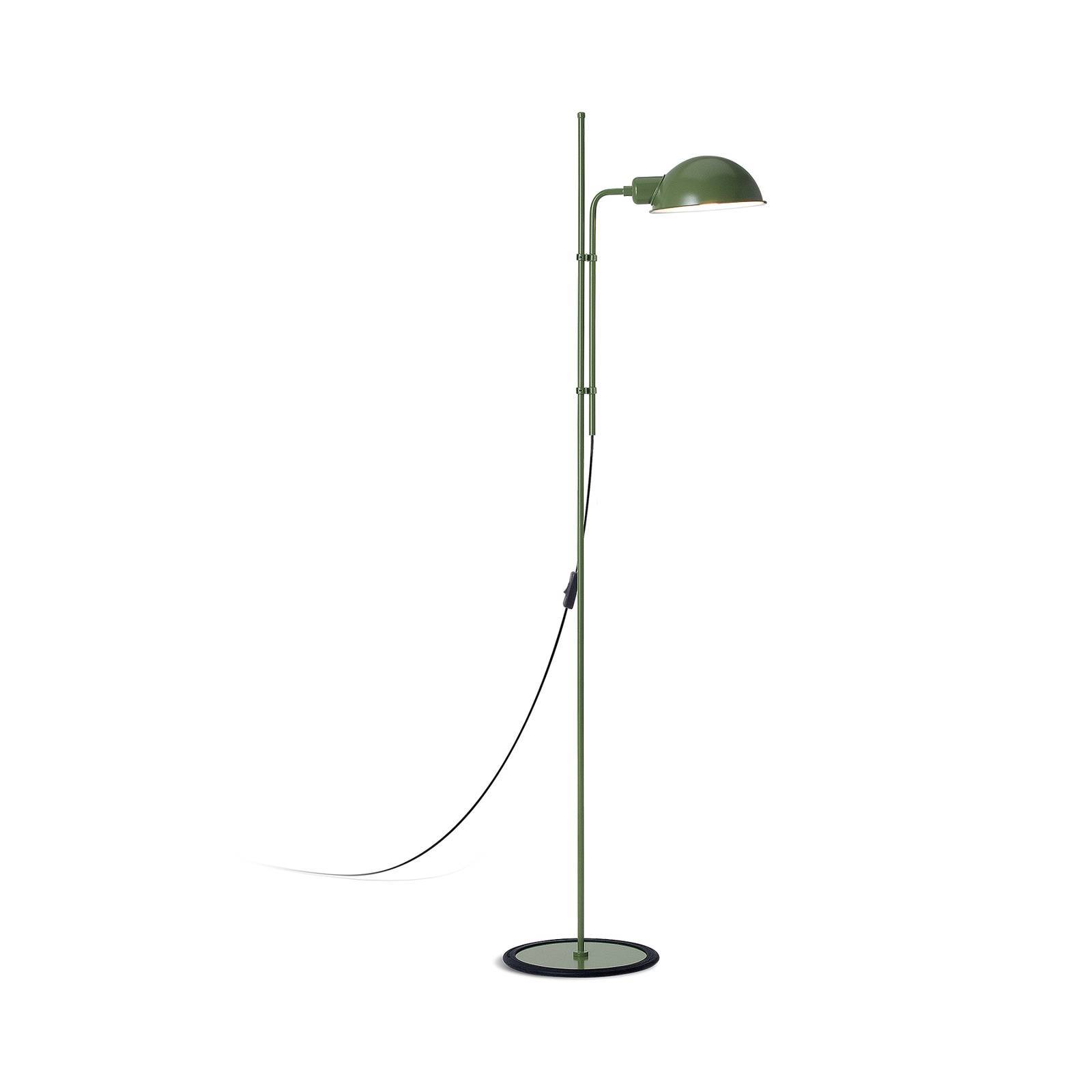 MARSET Designer gulvlampe Funiculí, Grøn, Stue/spisestue, Metal, Design