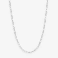 Figaro Choker 925 Sølvbelagt 3mm