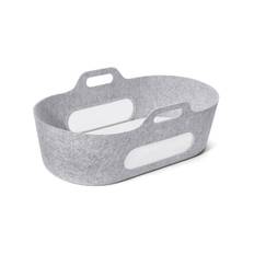 SnuzBaskit Light Grey Moses Basket
