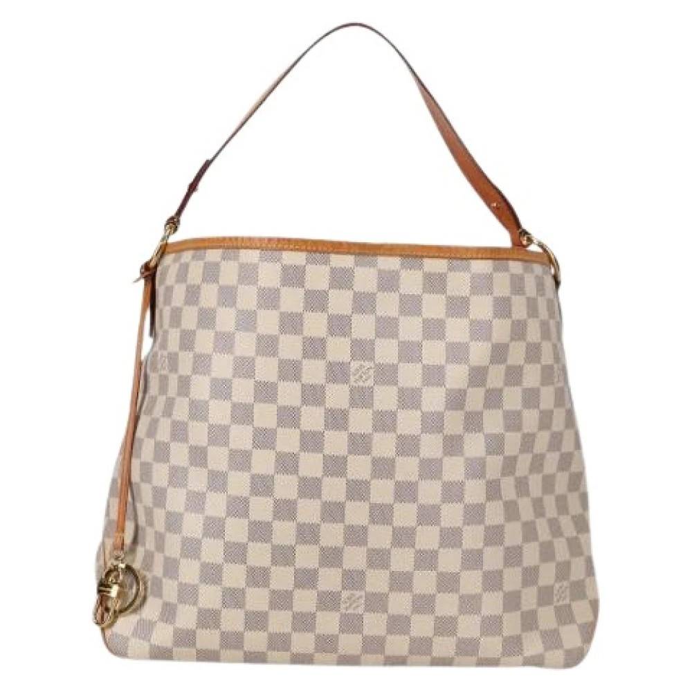 Louis Vuitton Vintage Pre-owned Canvas Skuldertaske - Vintage - Dame - Flerfarvet - ONE SIZE - Uld