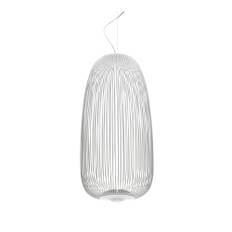 Foscarini - Spokes 1 Susp dimmable, Graphite, Incl. LED 38,5W 2700K 2780 lm CRI>90 80lm/W - Pendellamper - Garcia Cumini - Grå