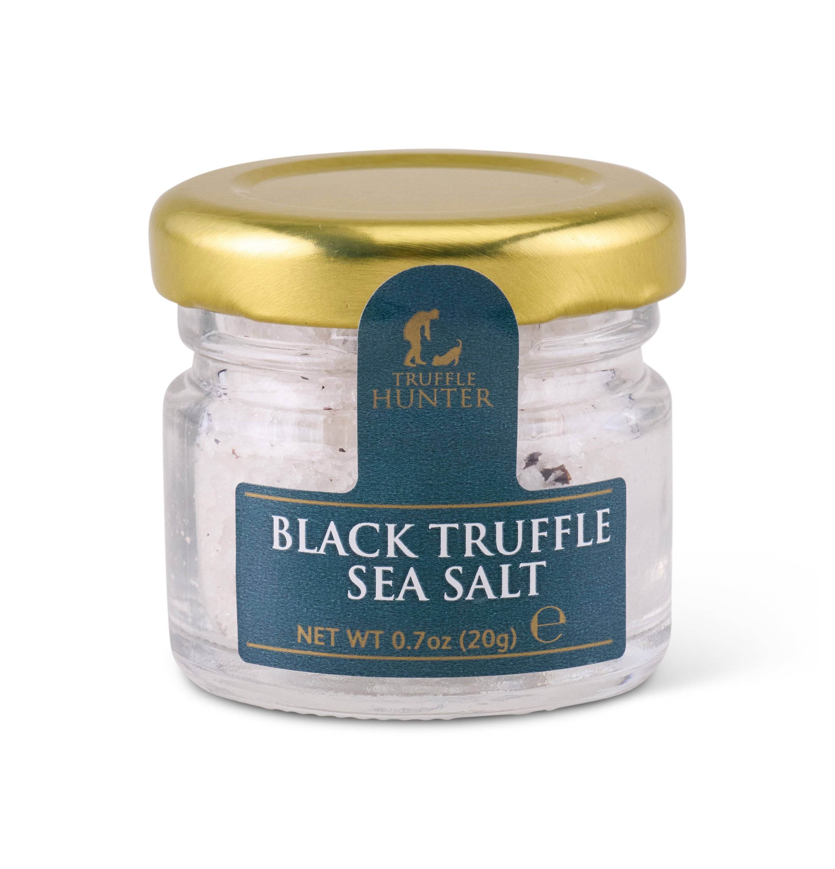 White Truffle Hot Honey Gourmet Honey Infused with Real White Truffle and Chilli Heat, Black Truffle Salt 20g