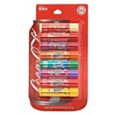 Claire's Lip Smacker Läppbalsamset med Coca-Cola-drycker, 8-pack