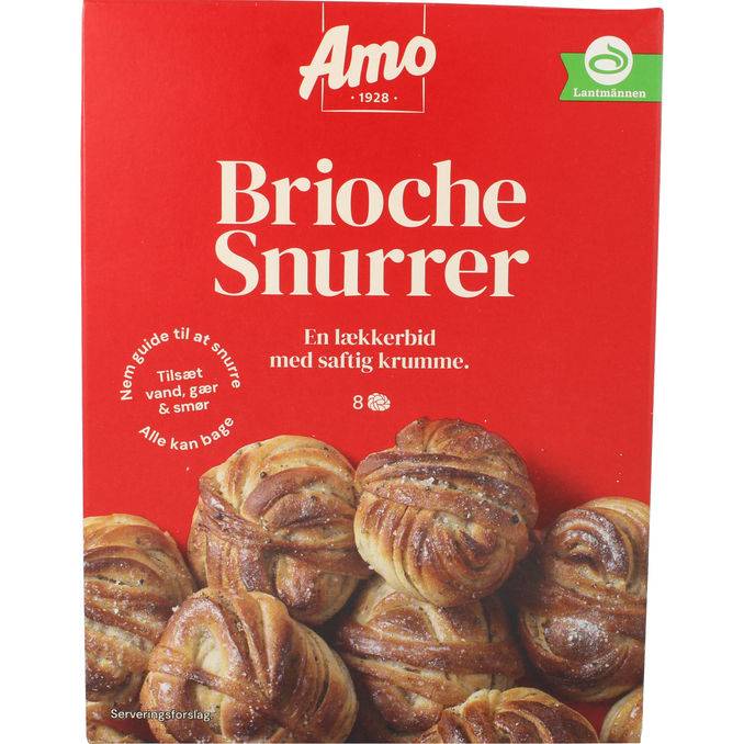 Amo Bakmix Brioche Snurrer