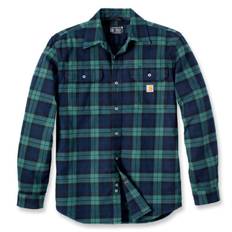 Carhartt flannel skjorte grøn, XL 106356GH6-XL