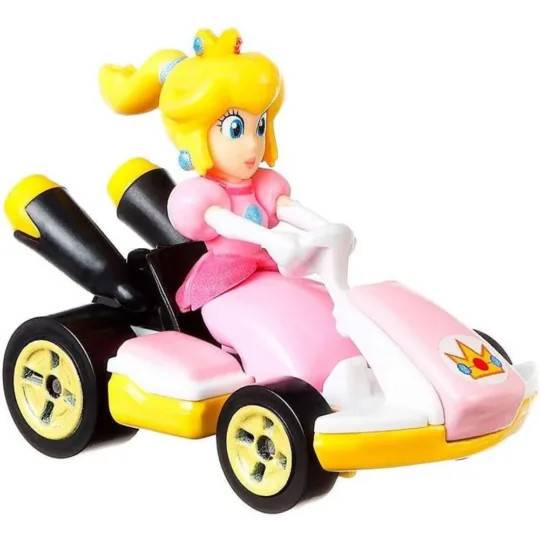 Hot Wheels Princess Peach 1:64 Mario Kart Biler GJH58
