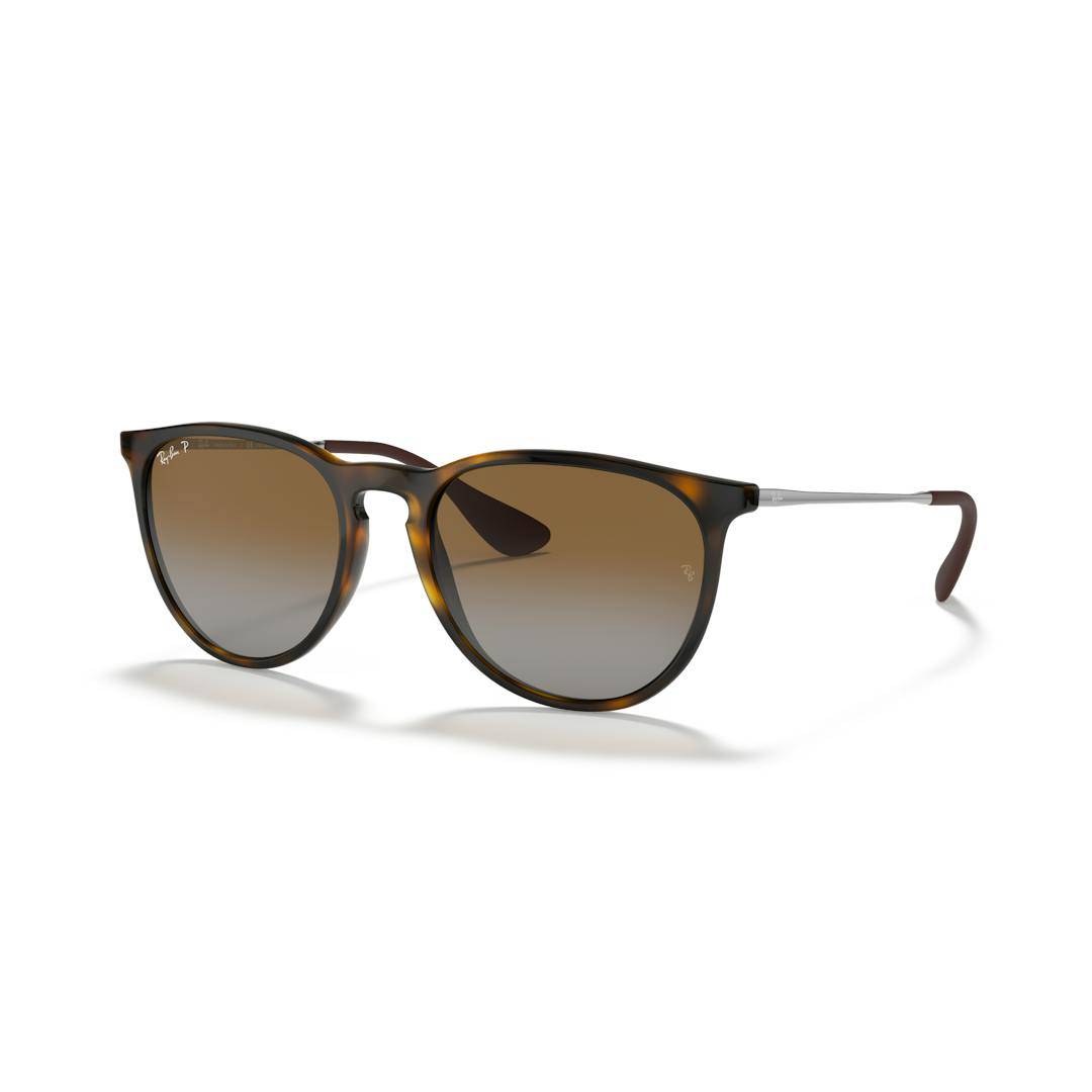 Ray-Ban Erika 0RB4171 Solbriller - Runde Brun Polariserede Linser