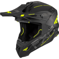 FXR Helium Race Div Fidlock Crosshjälm Svart-Hi Vis 2XL 63-64cm