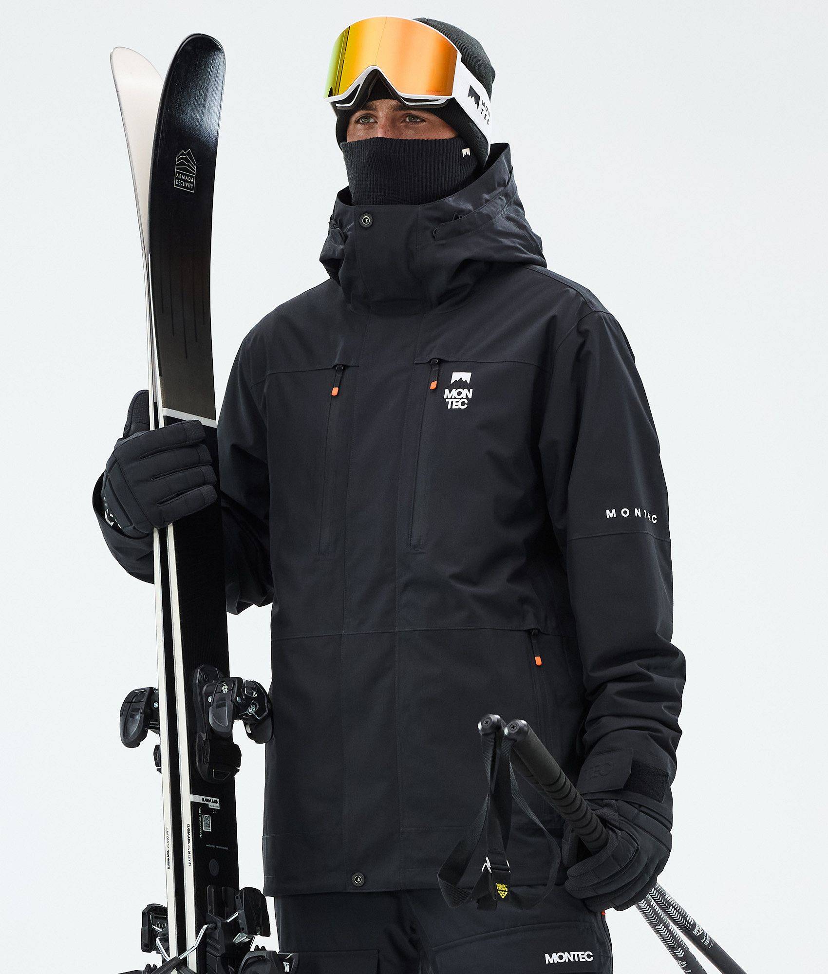 Montec Fawk Skidjacka Man - Black - Svart