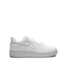 Nike - Air Force 1 Flyknit NN Whiteout sneakers - unisex - gummi/Tyg/Tyg - 7.5 - Vit