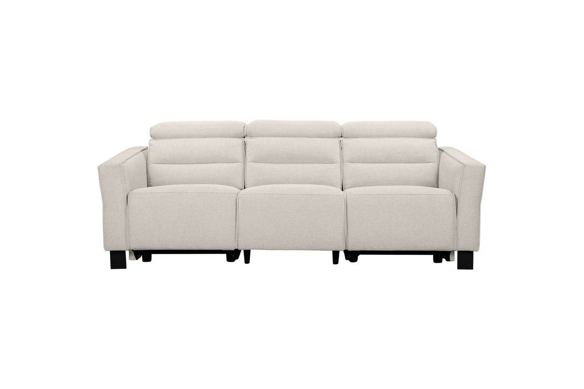 Carpari Reclinersoffa 3-sits - Vit Biosoffa & reclinersoffa Loft24