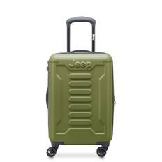 DELSEY PARIS JEEP Suitcase JH004C 55 4DW CAB EXP TR CA 34L 55cm Warranty TSA Lock Expandable Case Official Import J0374480103 Green 3.1kg 2-Year grön