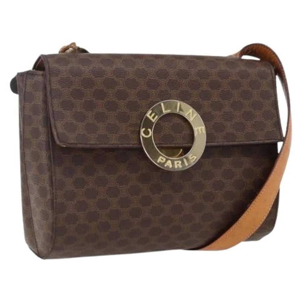 Celine Vintage Pre-owned Vintage Cross Body Taske - Vintage - Dame - Brun - ONE SIZE -