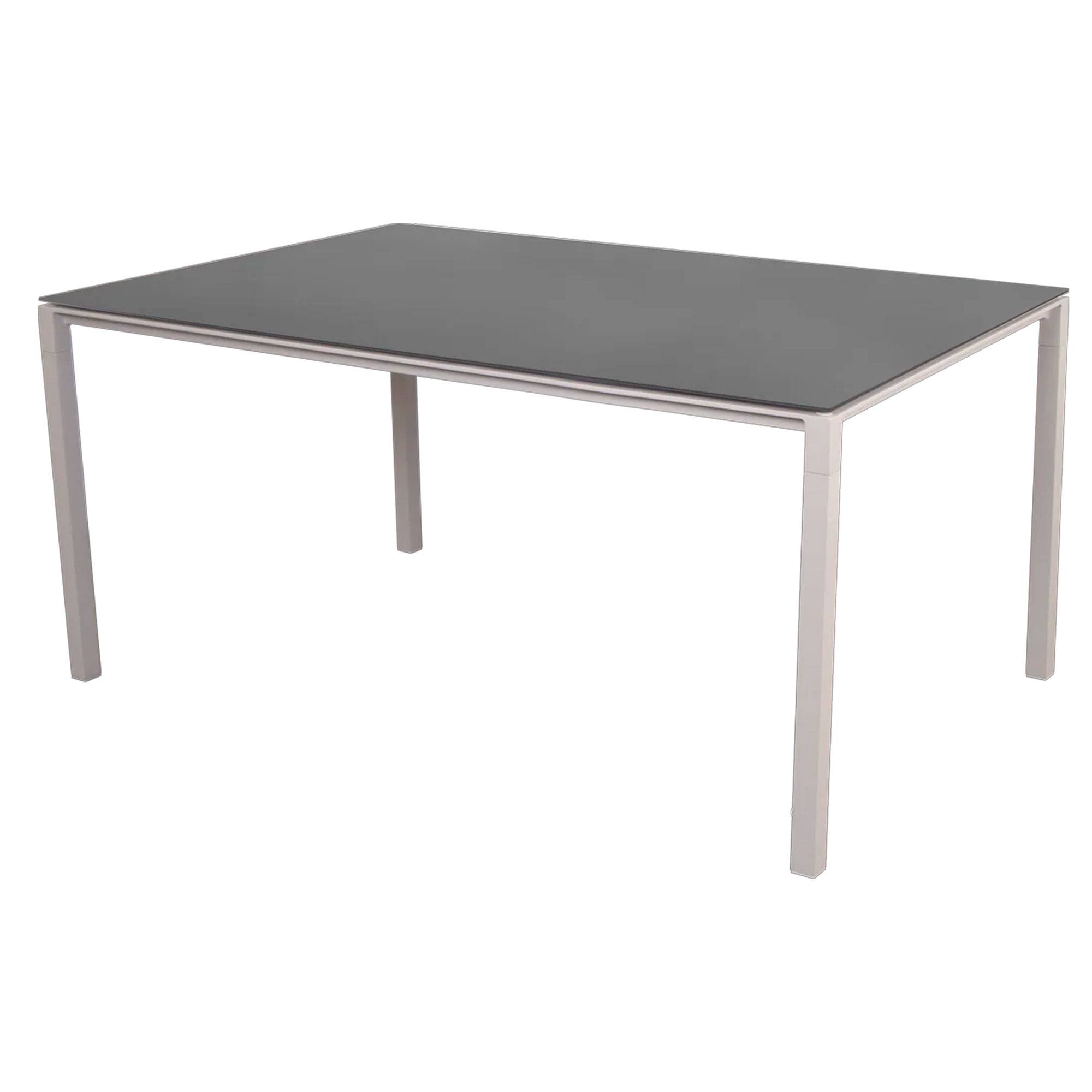 Cane-line Pure Havebord - 150x90 cm. Sand/Nero black.