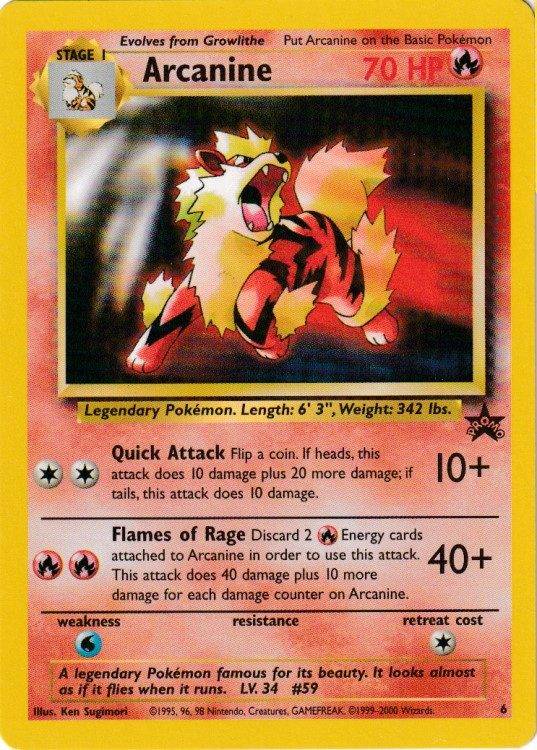 Arcanine - 6 - Let Brugt (LP).
