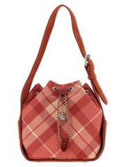 Vivienne Westwood Fabric Bucket Bag — Pink