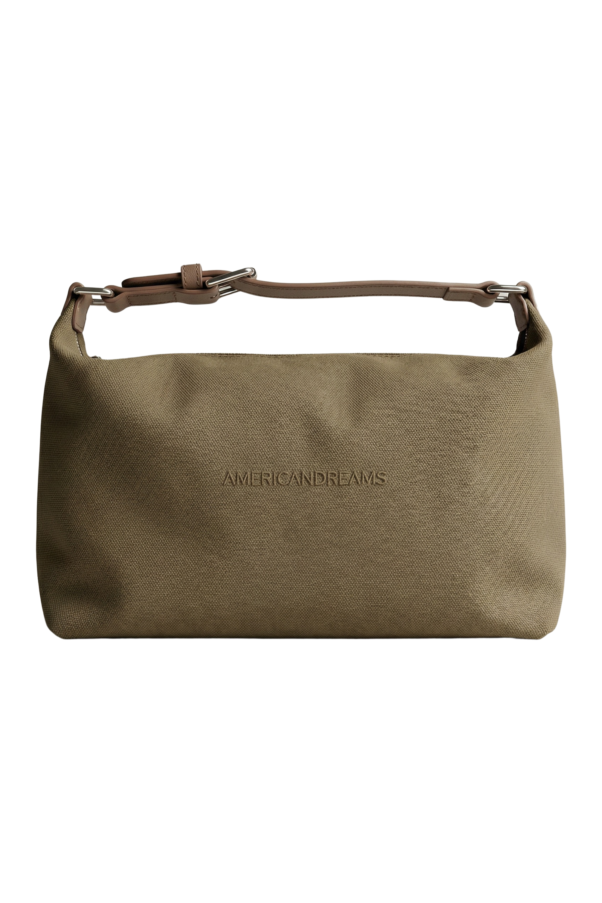 Canvas Club Bag Taupe