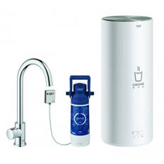 GROHE Red Mono Standventil Küchenarmatur und Boiler L-Size C-Auslauf chrom 30080001
