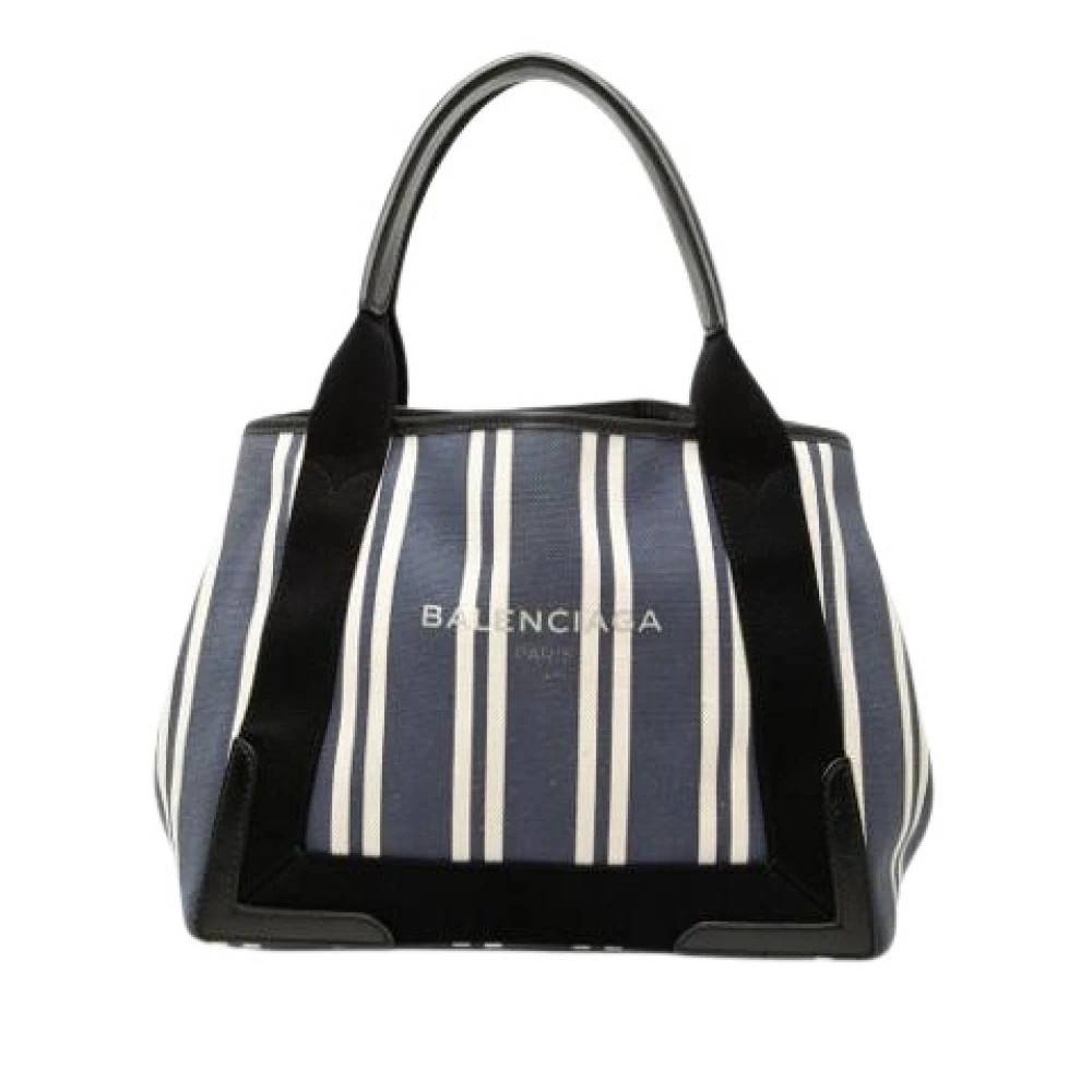Balenciaga Vintage - Pre-owned Navy Cabas S Vintage - Dam - ONE Size - Läder