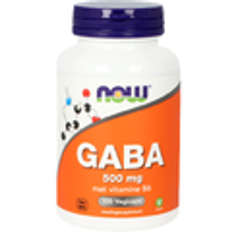 NOW GABA 500mg Capsules 100CP