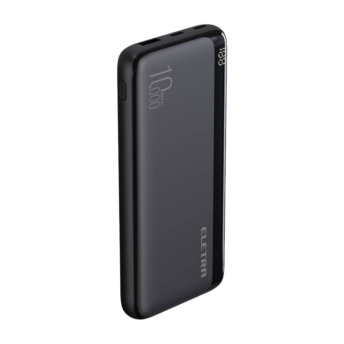 Eletra P10 powerbank 10 000 mAh, svart