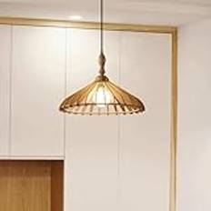 lamp Vintage liten belysning från mitten av århundradet Moderna lampor Justerbara hängande ljusarmaturer Rustik Brun Bondgård Enkelbelysning för hall Foajé Matsal Kök Ö/Naturlig lamp