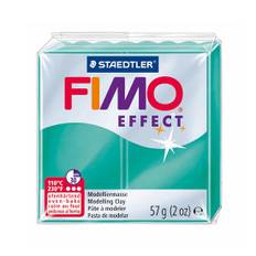 FIMO Effect Translucent Grøn Ler